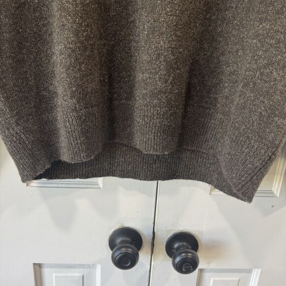 Pendleton Sweater Mens XXL Washable Shetland Wool Crewneck Pullover Brown FLAWED - Picture 5 of 13